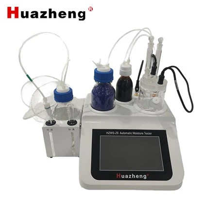 HZWS-Z6 automatický tester vlhkosti metódou Karl Fischer Coulomb